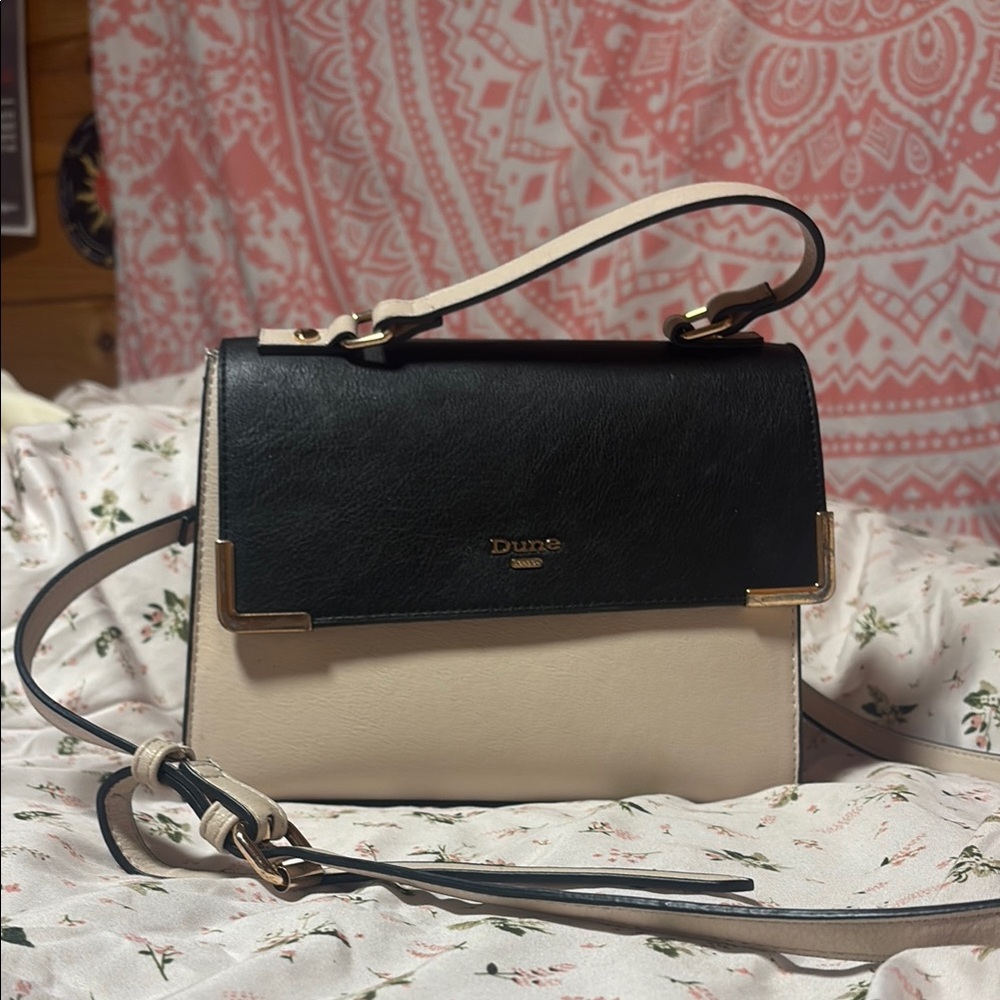 Black and Cream Women's Bag - Picture 1 of 1